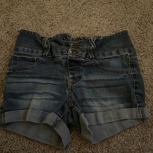 demin shortie So shorts